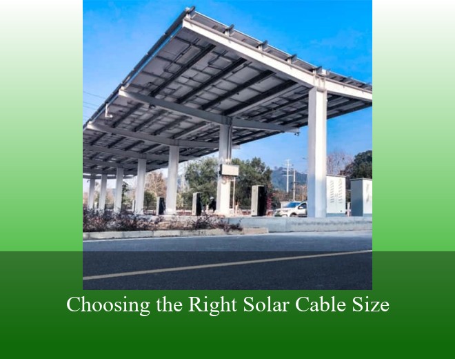 Choosing the Right Solar Cable Size